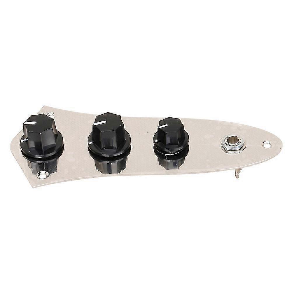bass guitar control plate