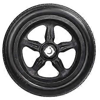 12 Inch 1/2x2 1/4 Inflatable Solid Tire Wheel Aluminum Key Slot Flange City Cavalier Thread Style Kids Bike Tire