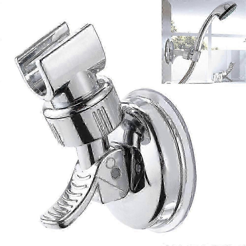 Fully Adjustable Chrome Suction Shower Mount