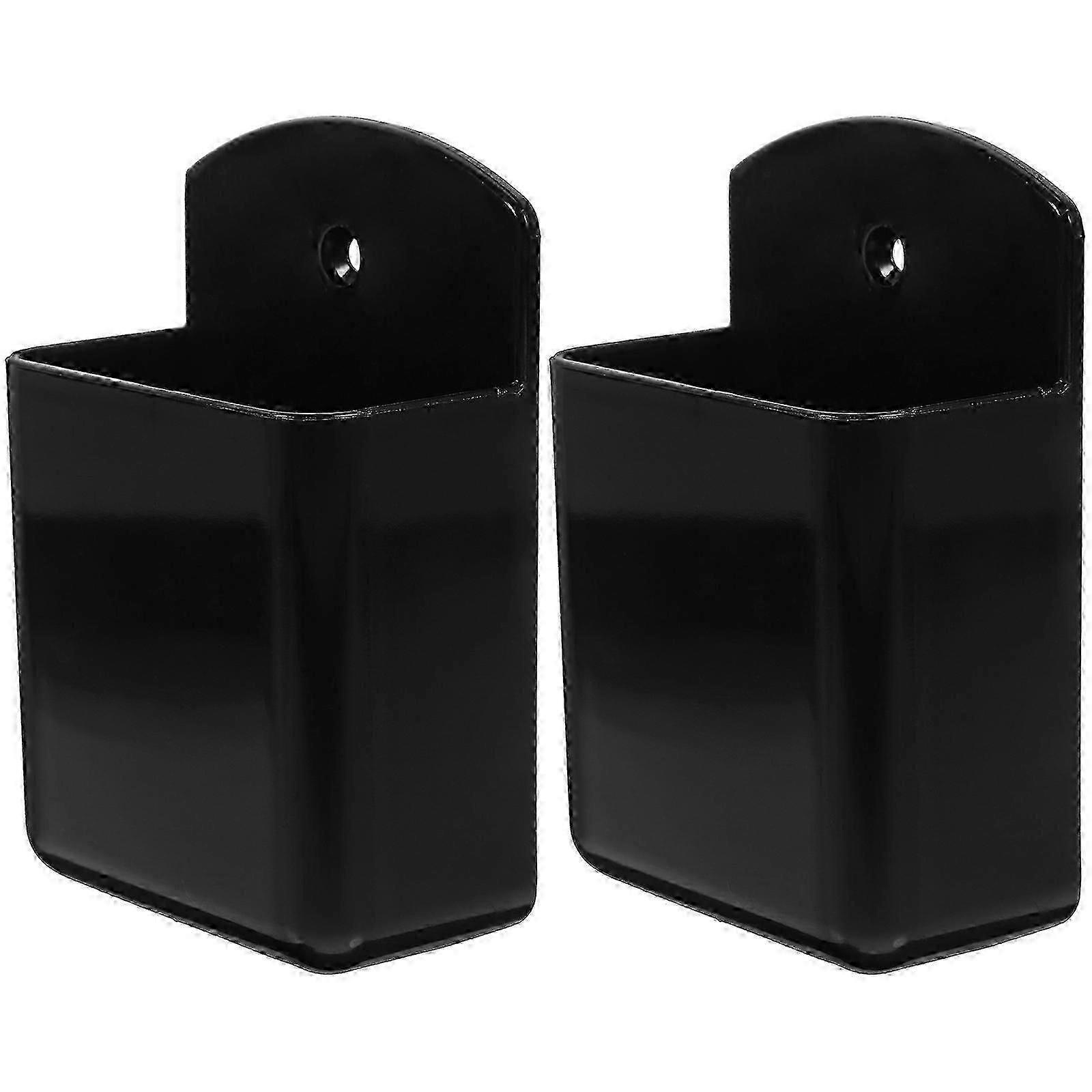 2pcs Remote Control Wall Mount Holder for Easy Organizing