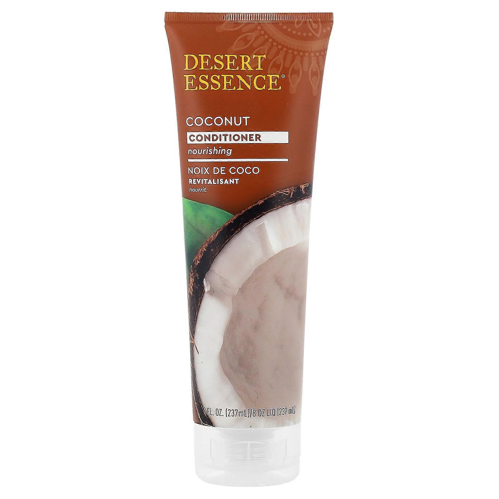 2 x Desert Essence, Conditioner, Coconut, 8 fl oz (237 ml)