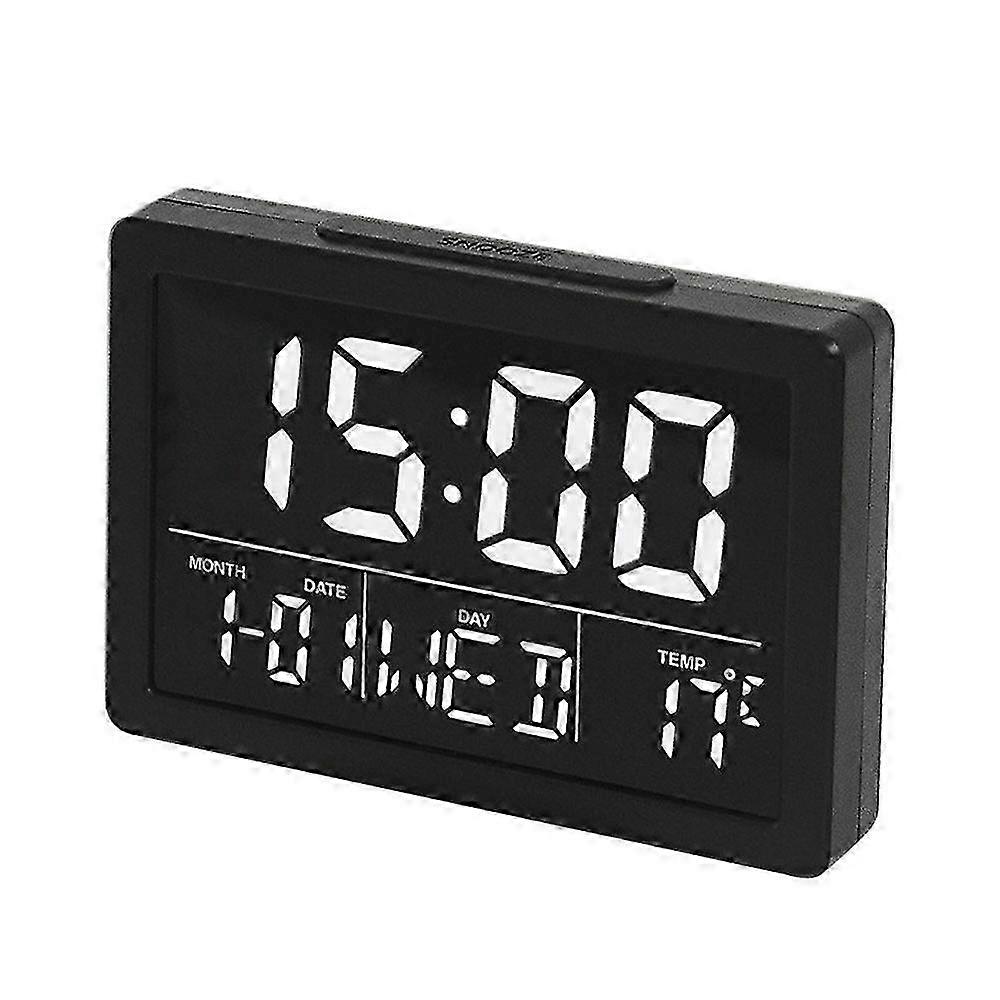 Auto-Dimming Large-Screen LED Alarm Clock