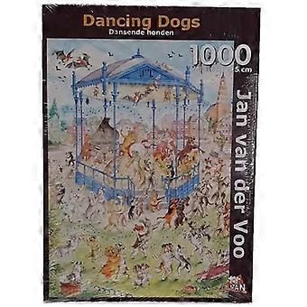 Dansende Honden – Jan Van Der Voo Puzzel 1000 Stukjes