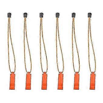 Emergency Whistle 6-Pack for Outdoor Safety Survival Loud Referee Whistle top quality