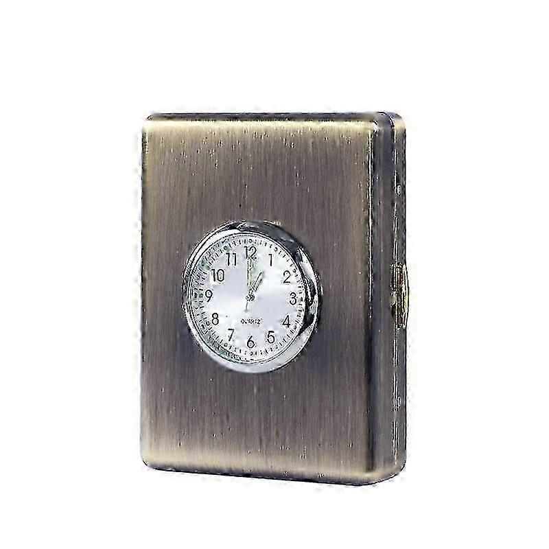 9-Pc Moisture-Proof Metal Cigar Case