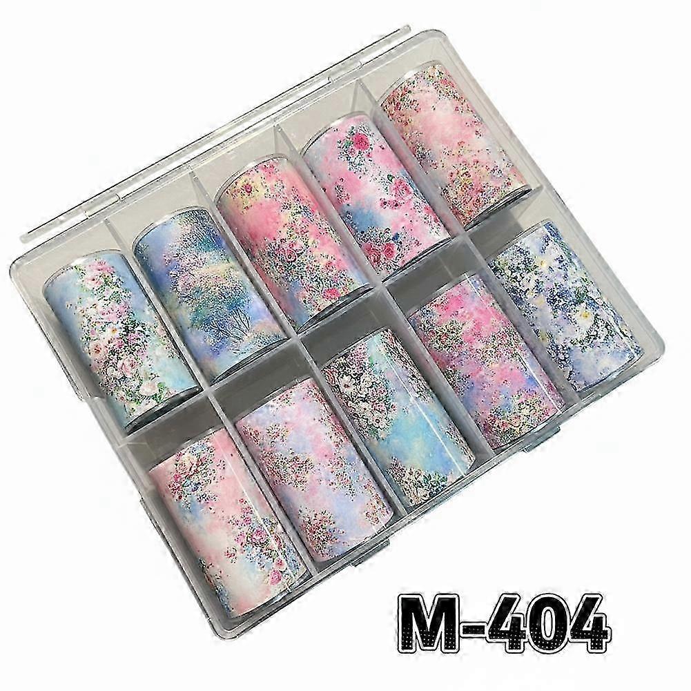Floral Transfer Foils For Nails
