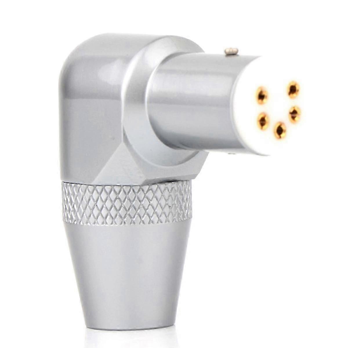 Right-Angled 5-Pin DIN Gold Tonearm Socket