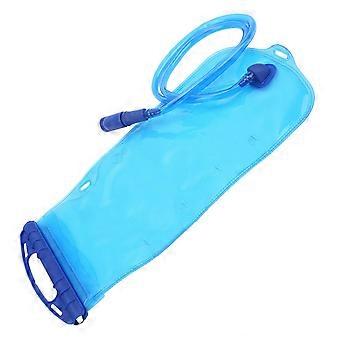 2L Outdoor Faltbare Wasserblase Trinkwassersack Trinkrohr für Radfahren Camping