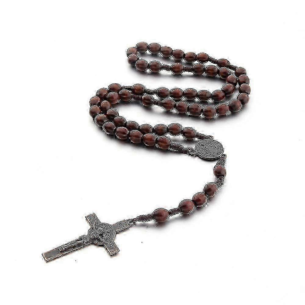 Saint Benedict Rosary Necklace