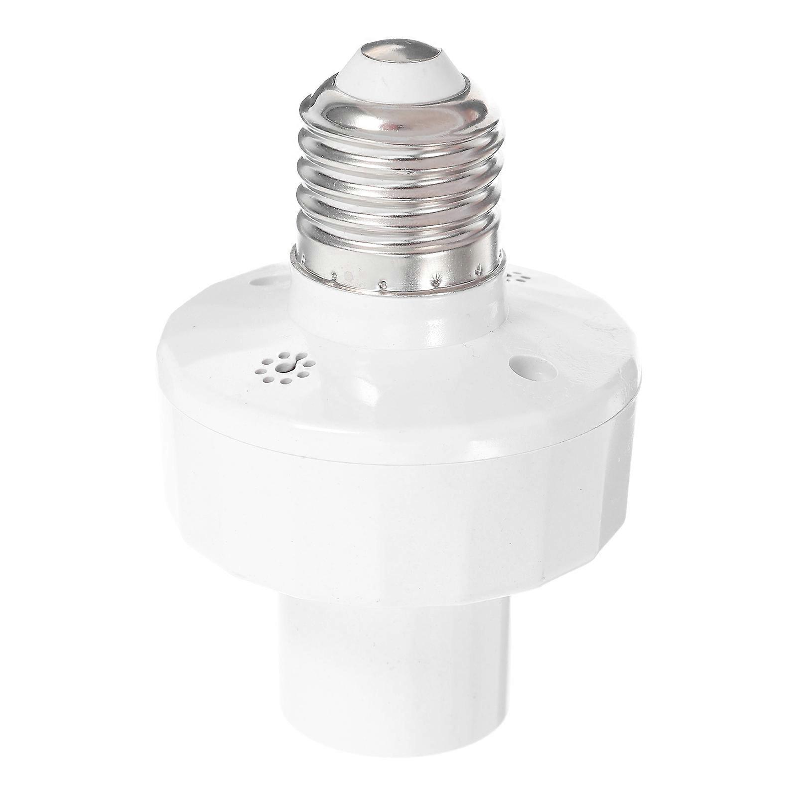 E27 Voice Activated Light Socket Lamp Holder for Security
