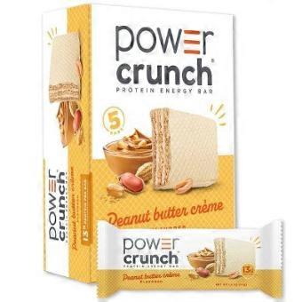 Power Crunch Protein Energy Bars, Peanut Butter Crème, 5 Ea