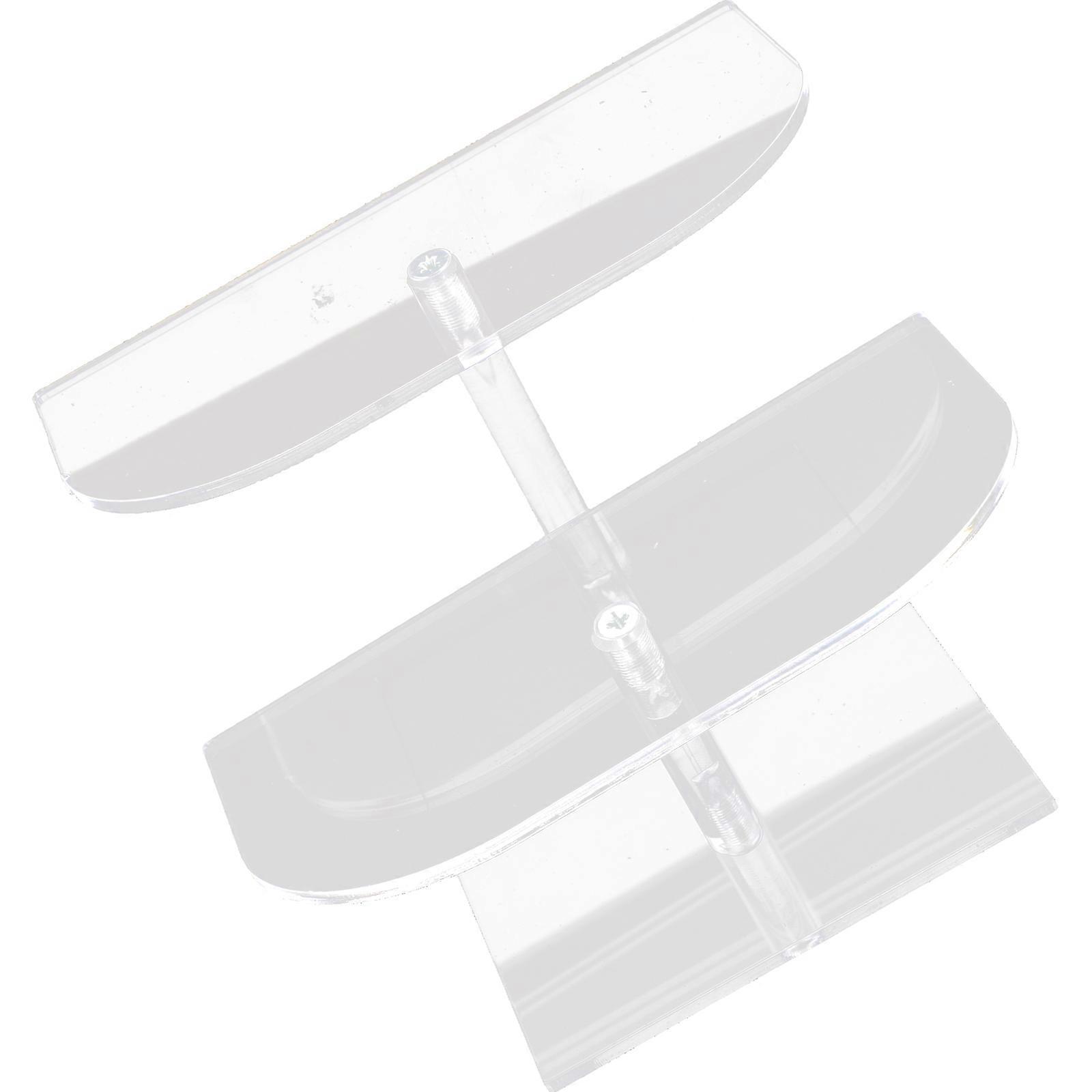 Transparent Acrylic Display Stand compatible with Storage Use 4Pcs Set
