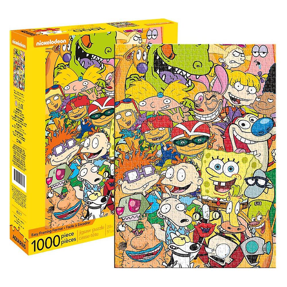 Aquarius Nickelodeon Cast Designed 1000-piece Exciting Fun-filled Puzzle