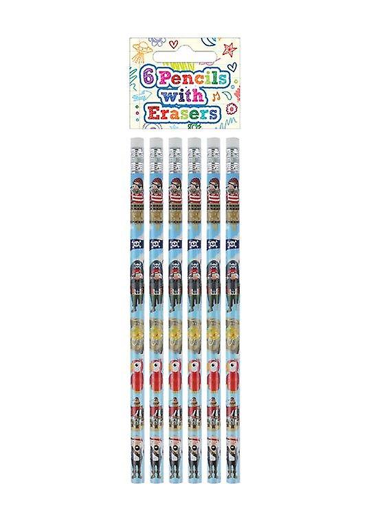 6 Pirate Crayons