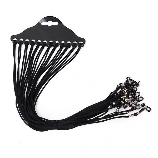 24x Black Nylon Cord Eyeglass Holder Sunglass Eyewear Neck String Strap