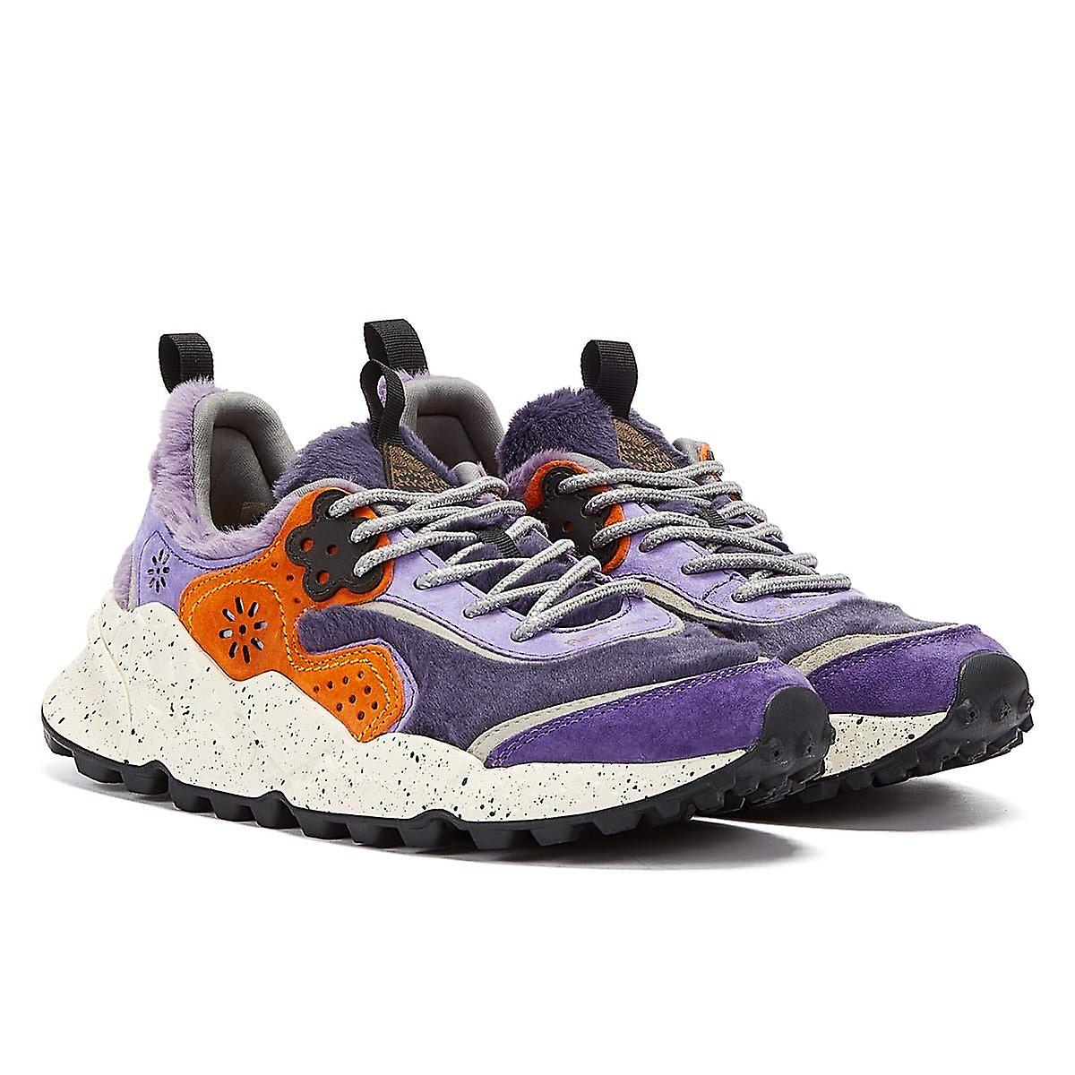 Flower Mountain Kotetsu Womens Violet/Orange Trainers