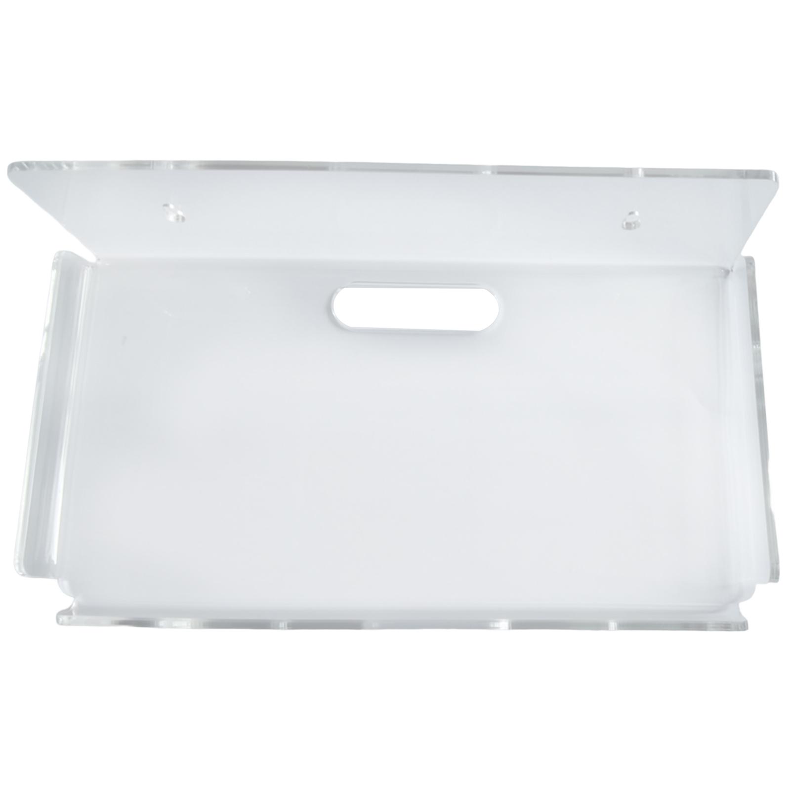 Acrylic Monitors Display Ledges Lightweight Self Adheasive Shelf