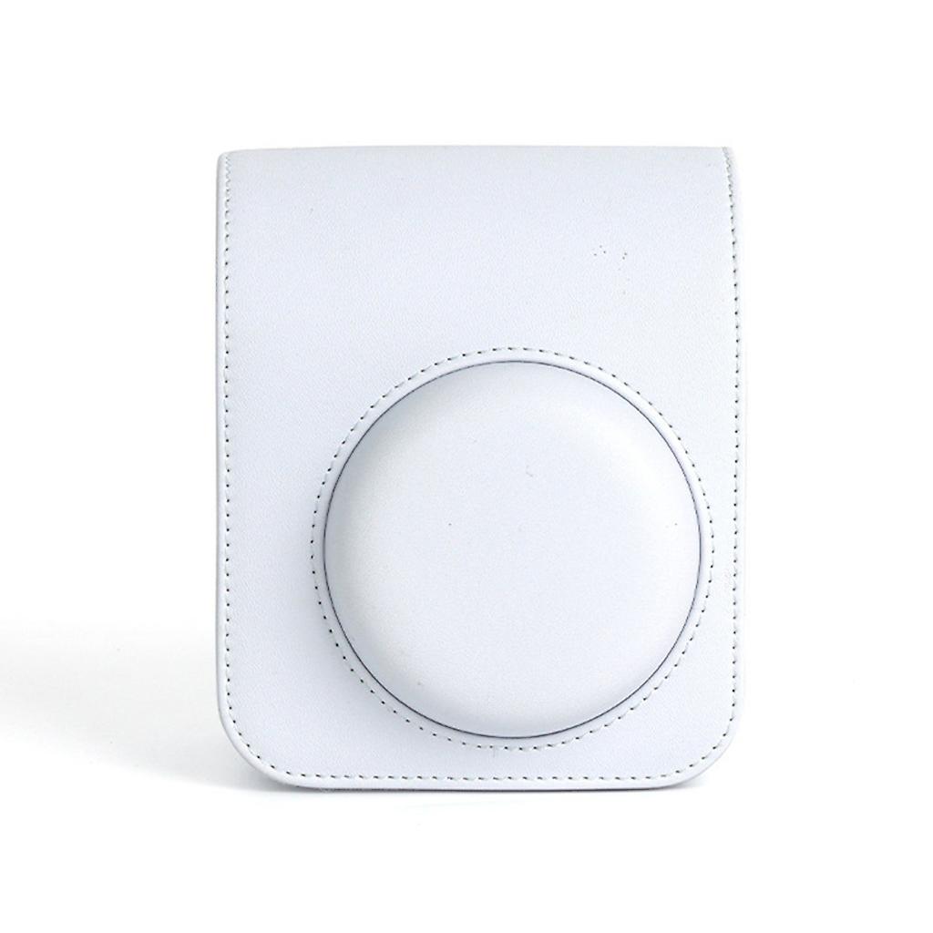 PU Leather Camera Case for Instax Mini 12 Instant Camera with Adjustable Strap