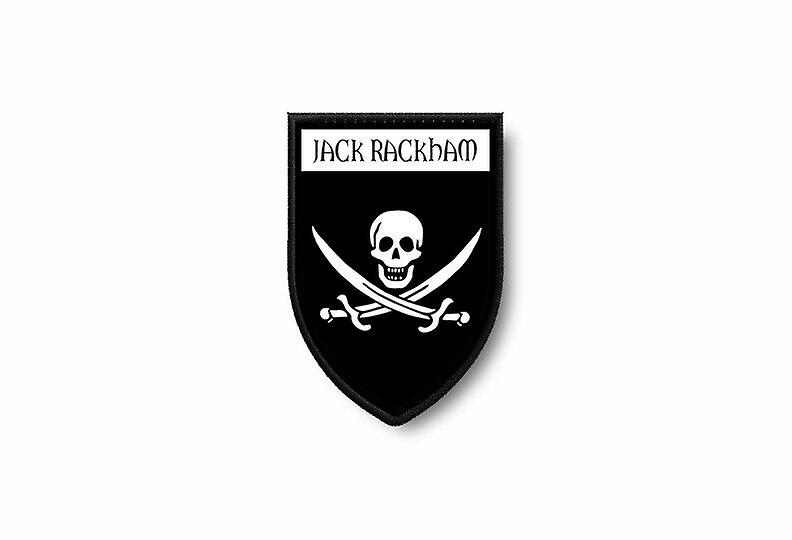 Patch Ecusson Termocollant Edge Brode Flag Prints Pirate Jack Rackham