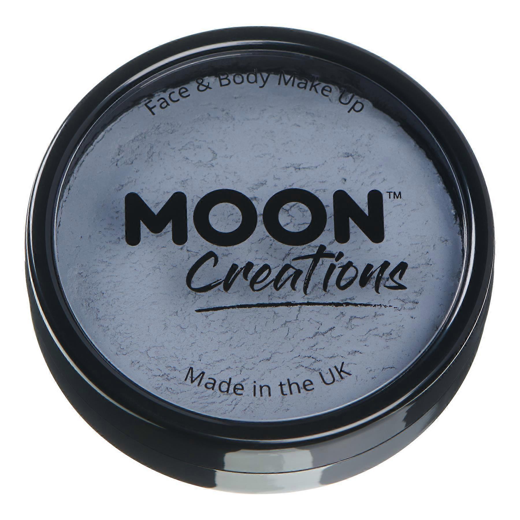 Moon Creations - Pro Face Paint Cake Potten - Donkergrijs