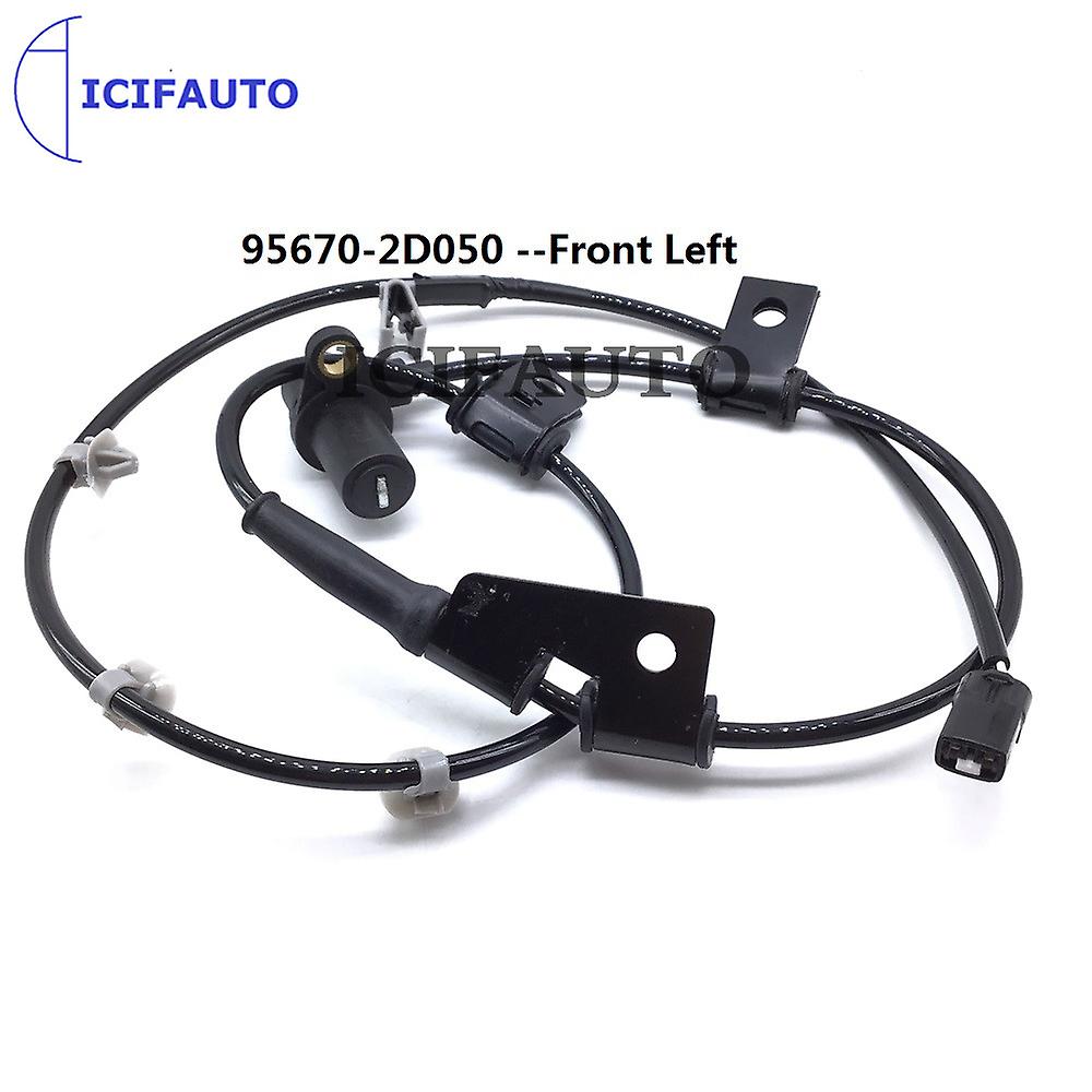 Abs Wheel Speed Sensor Front Left Or Right For Hyundai Elantra 2.0l 01-06 Oe# 95670-2d050,95670-2d150,95670-2d100,95670-2d000