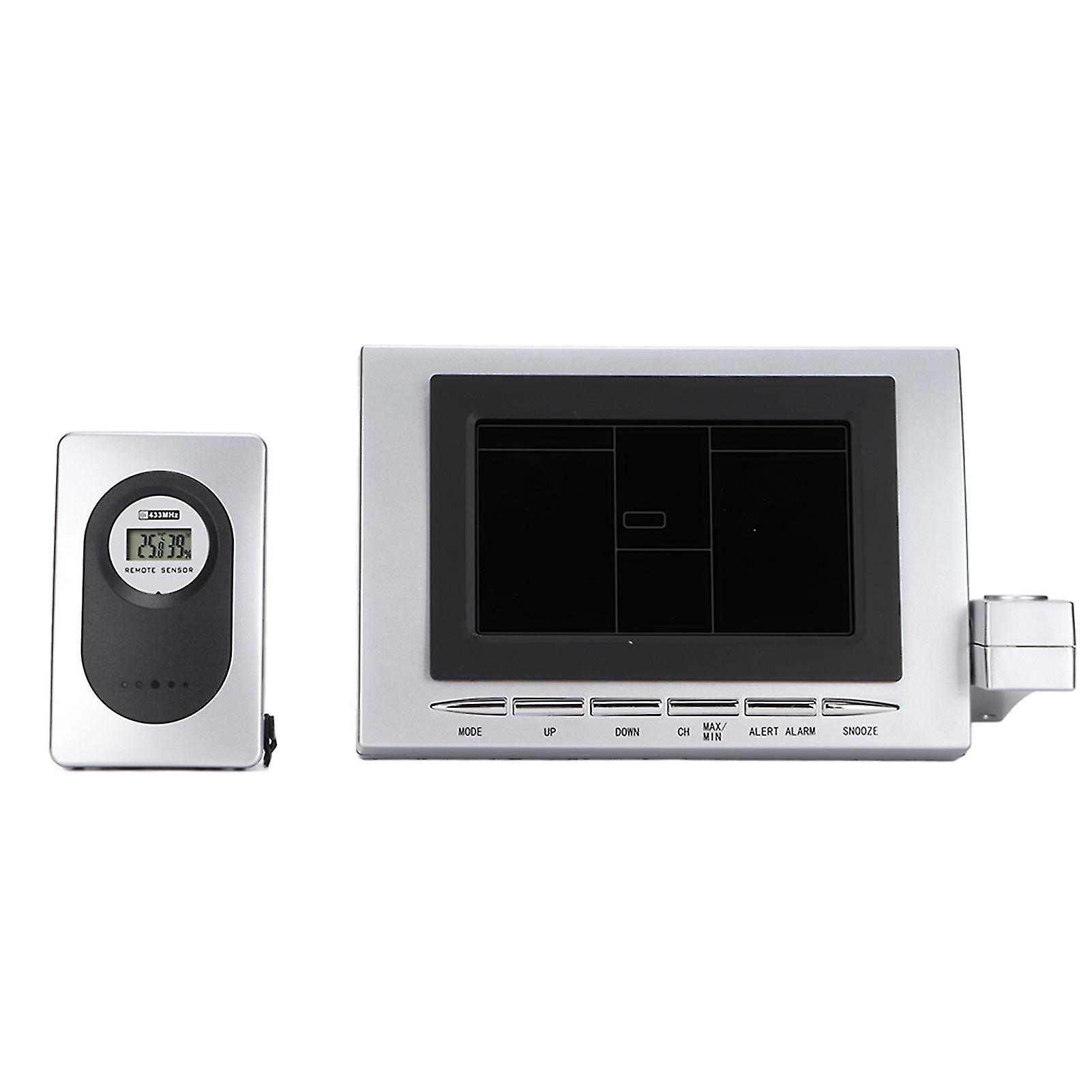 Tsh134g Wireless Weather Station Digital Display Weather Forecast Clock Electronic Thermometer With Sensor