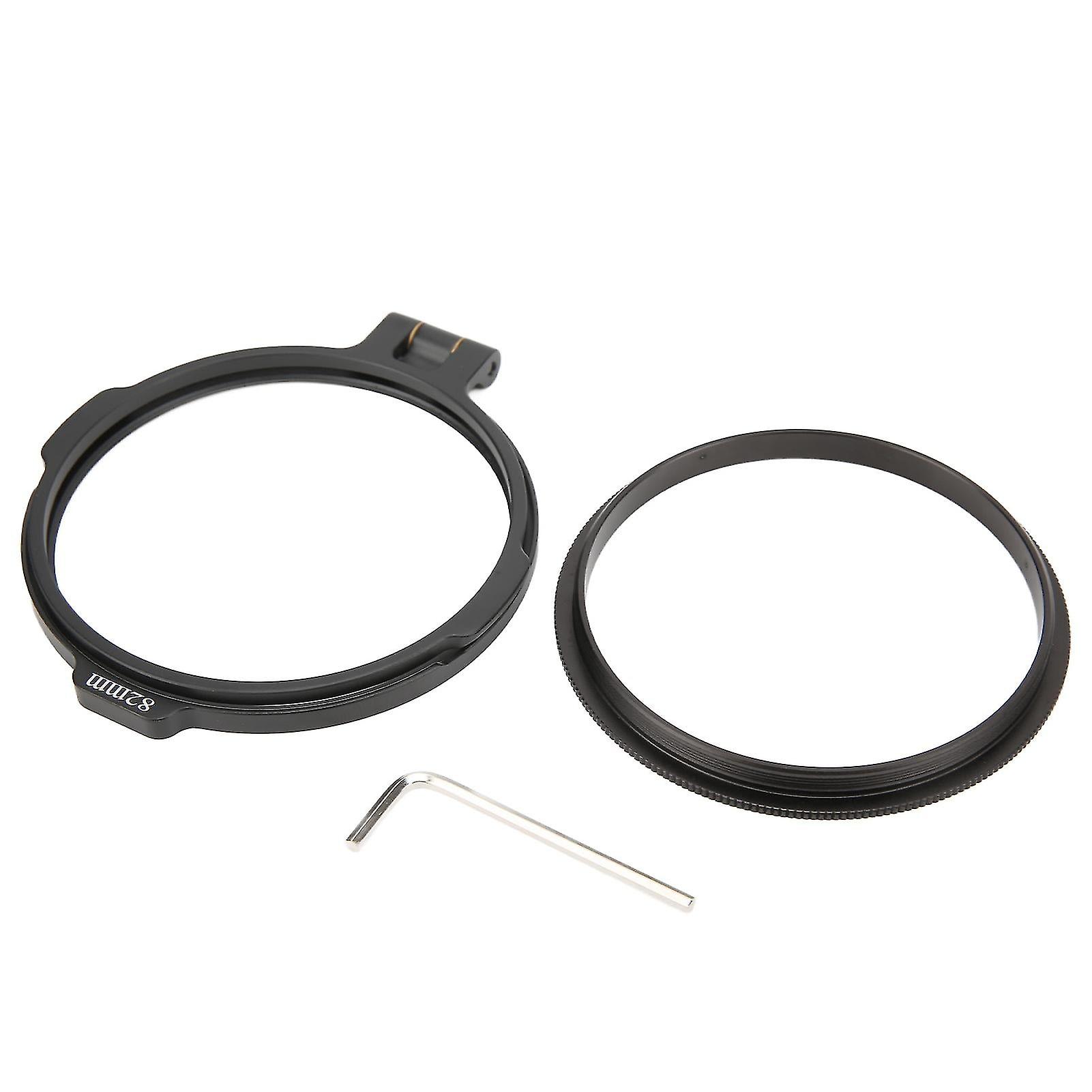 Lens Filter Holder Sturdy Durable Quick Switch Multi Sizes Convenient Lens Adapter Ring For Wide Angle Prime Zoom82mm
