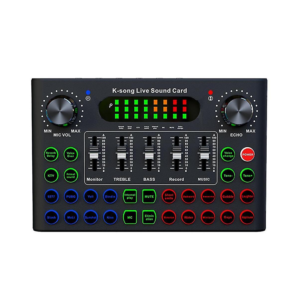 F007c Vers Convet Desktop Singing Sound Mixer For