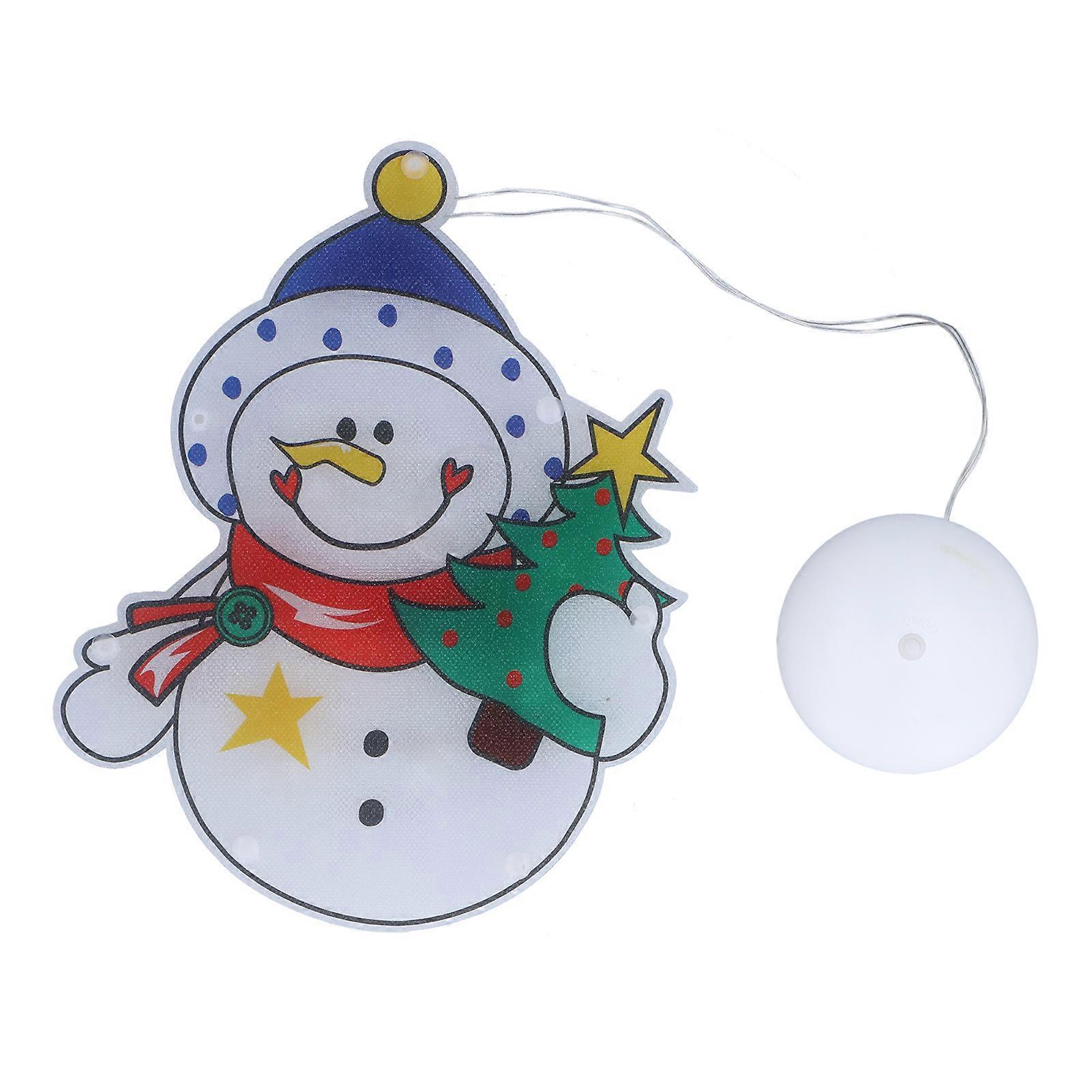 Christmas Battery Powered Hanging Lamp Battery Powered Hanging Light with Suction Cup for Christmas Tree Party Room