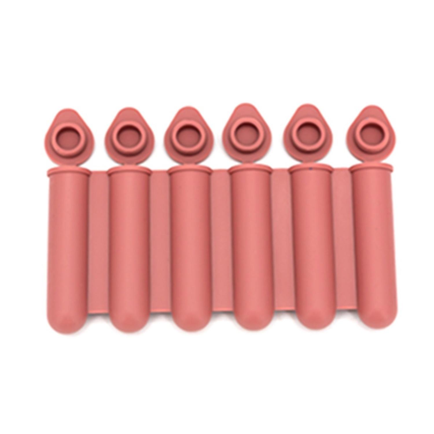 Ice Stick Mold Lid 6 Cavities Easy Release BPA Free DIY Reusable Bottled Beverages Ice Cube Mold