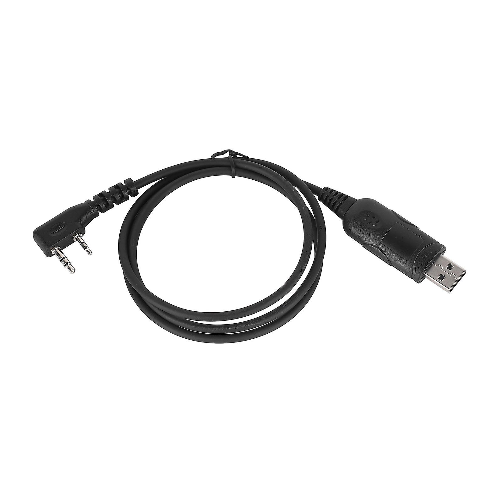 Durable USB Walkie Talkie Programming Cable - Compatible with Kenwood, QUANSHENG, WOUXUN