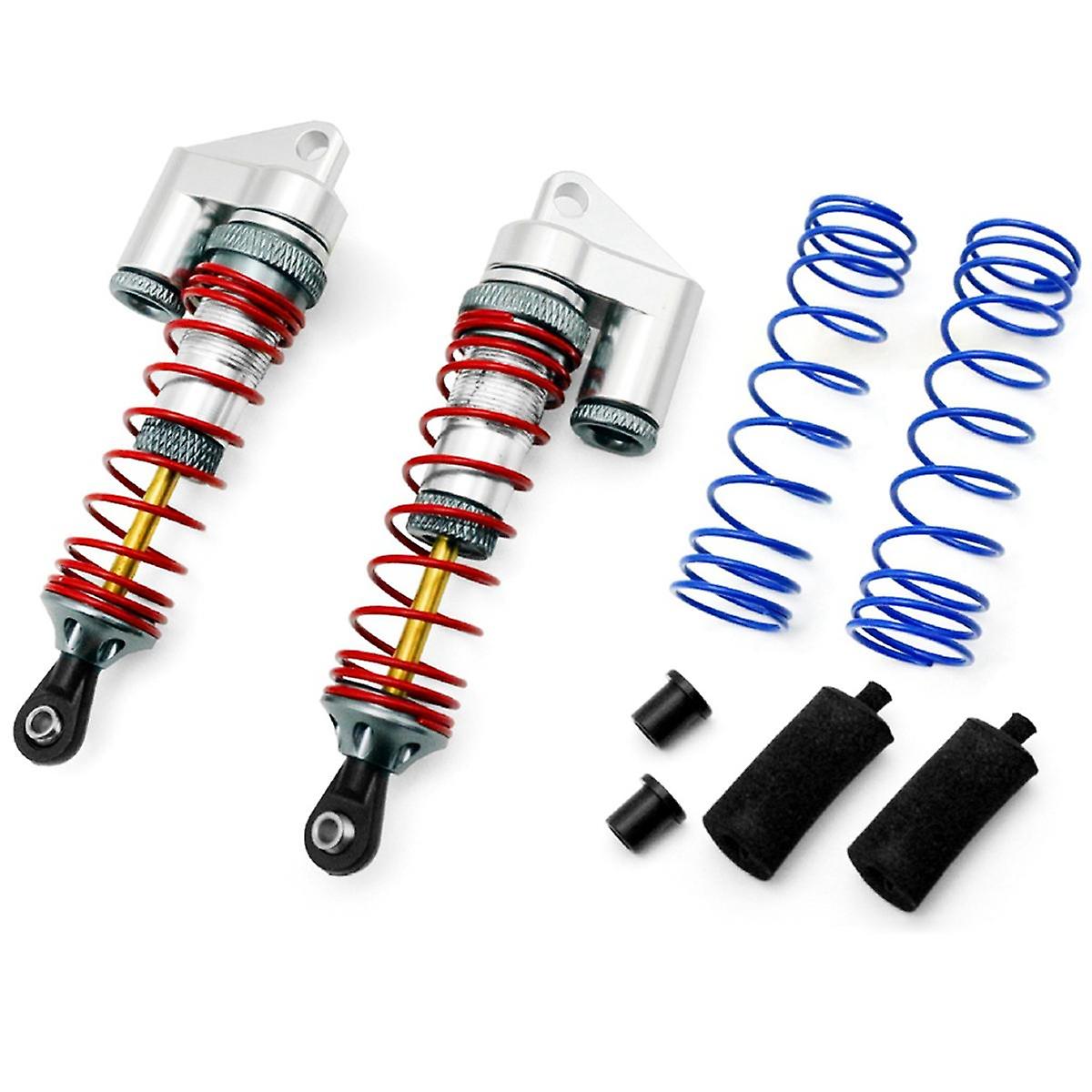 1/10Rc Climbing Car, 1 Pair Shock Absorbers with Spare Spring A, 90mm Hole Spacing, Suitable for TR