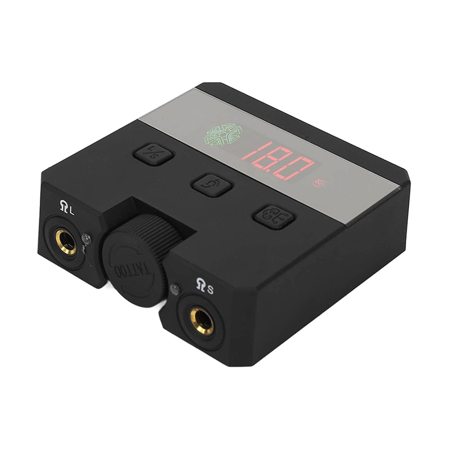 Digital Display Tattoo Supply, Tattoo Power Supply Energy Saving Black High Power Liner Shader 100-2
