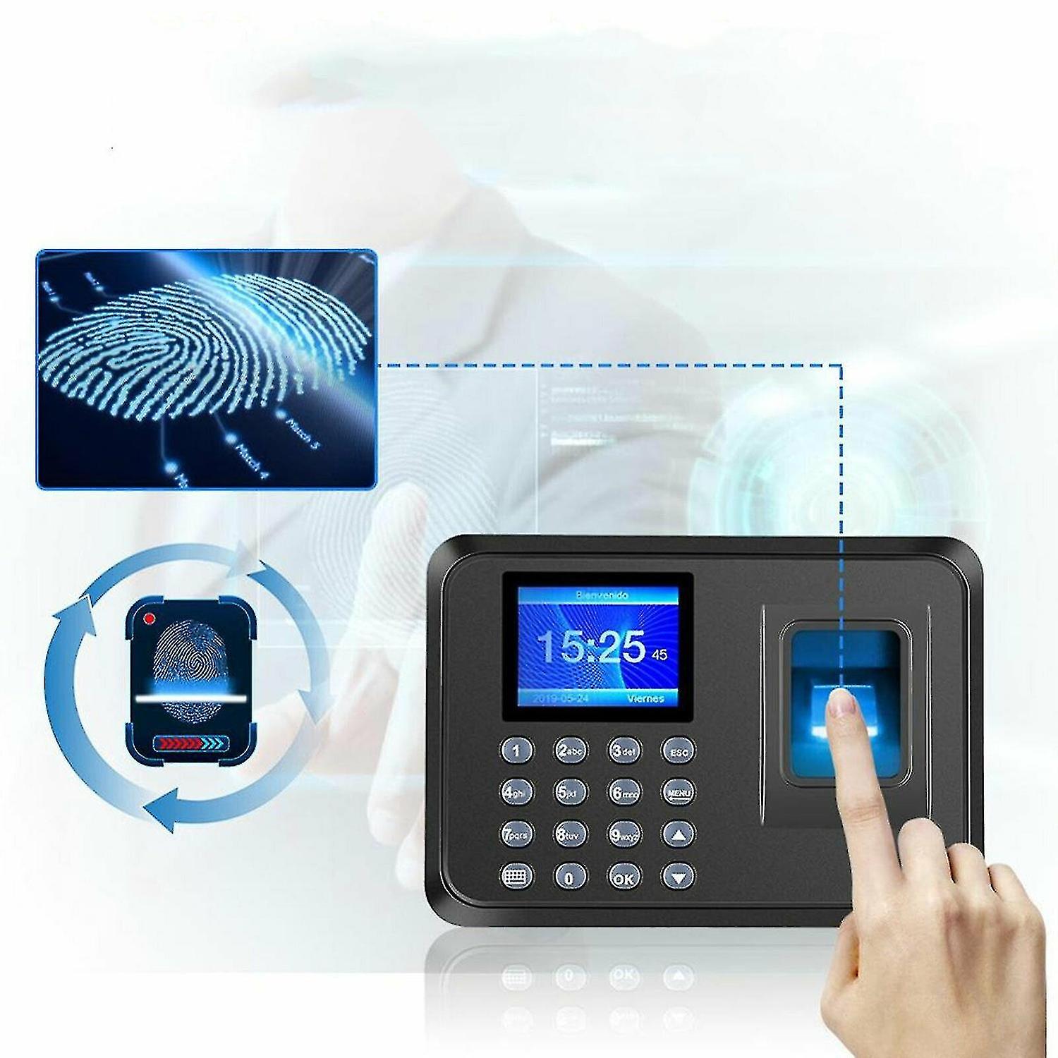 Vingerafdruk check-in aanwezigheidsmachine Icd werknemer punch clock