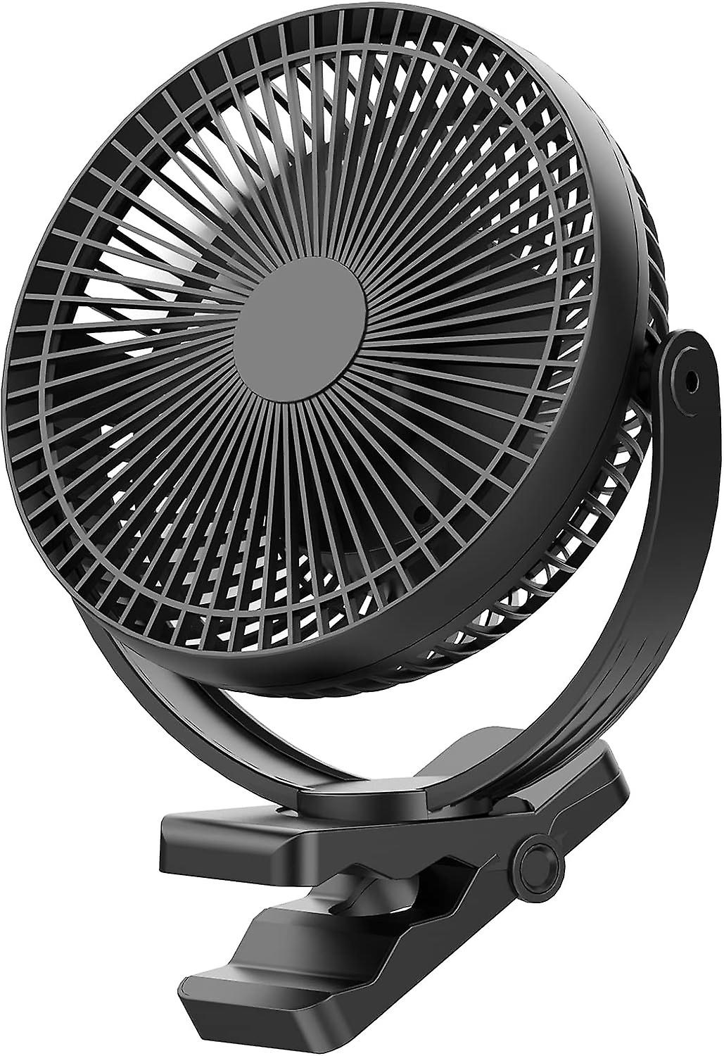 USB Desk Fan with Sturdy Clip