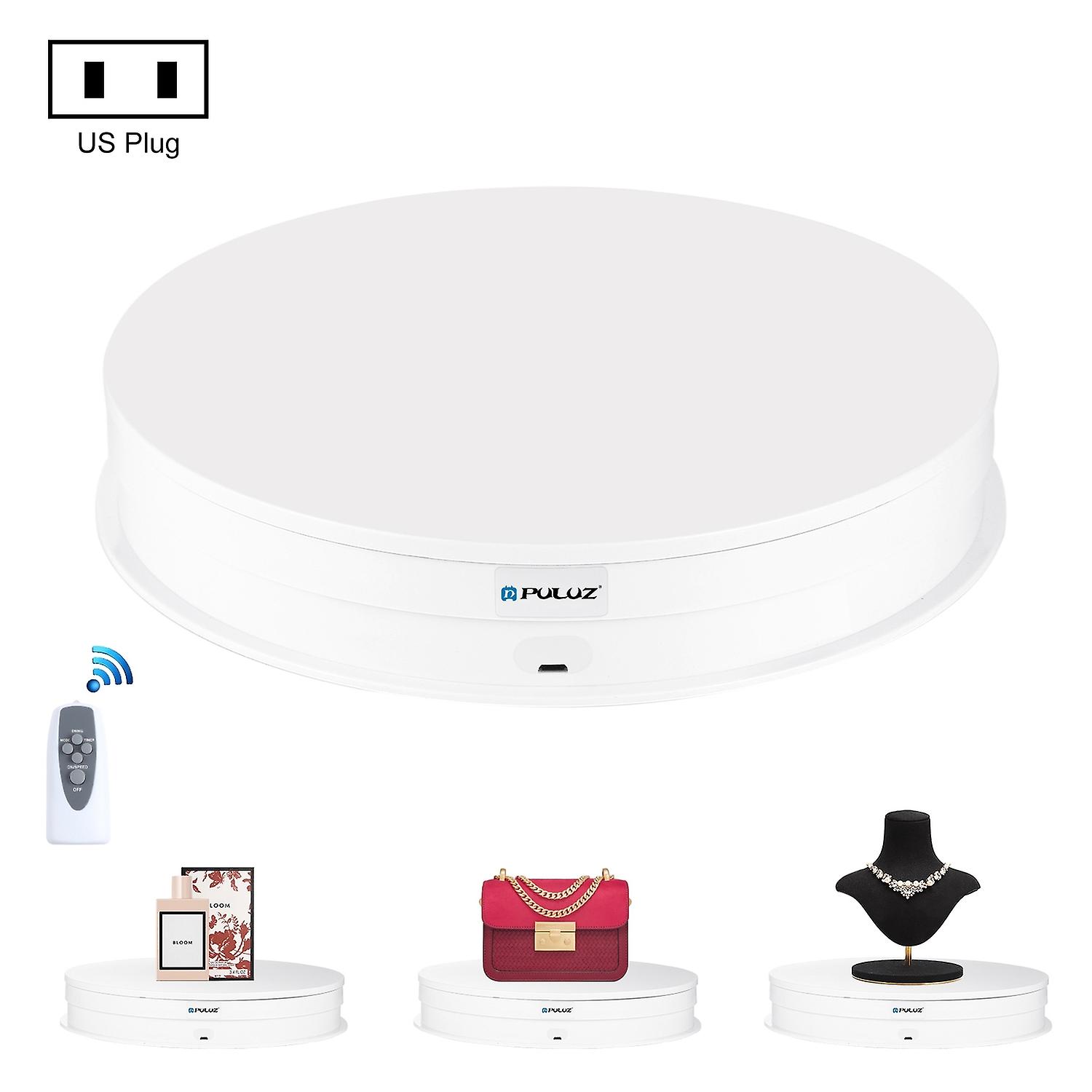 PULUZ 30cm Adjusting Speed Rotating Turntable Display Stand