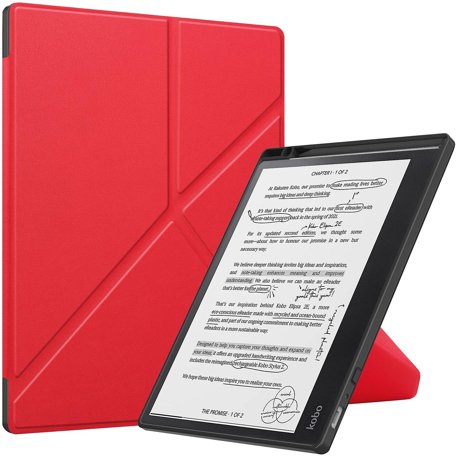Leather Smart Tablet Case For Kobo Elipsa 2E