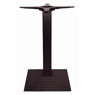 Tali Square Table Base - Black Cast Iron
