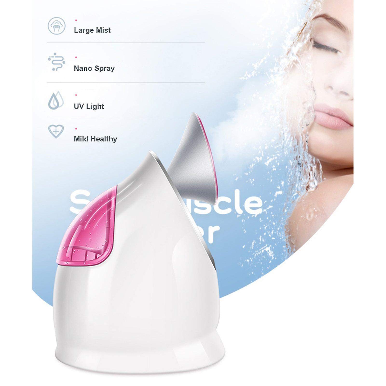 2022 New Face Steamer Large Mist Nano Spray Deep Hydration Clean Pores Nutrition Introduction Warm Skin