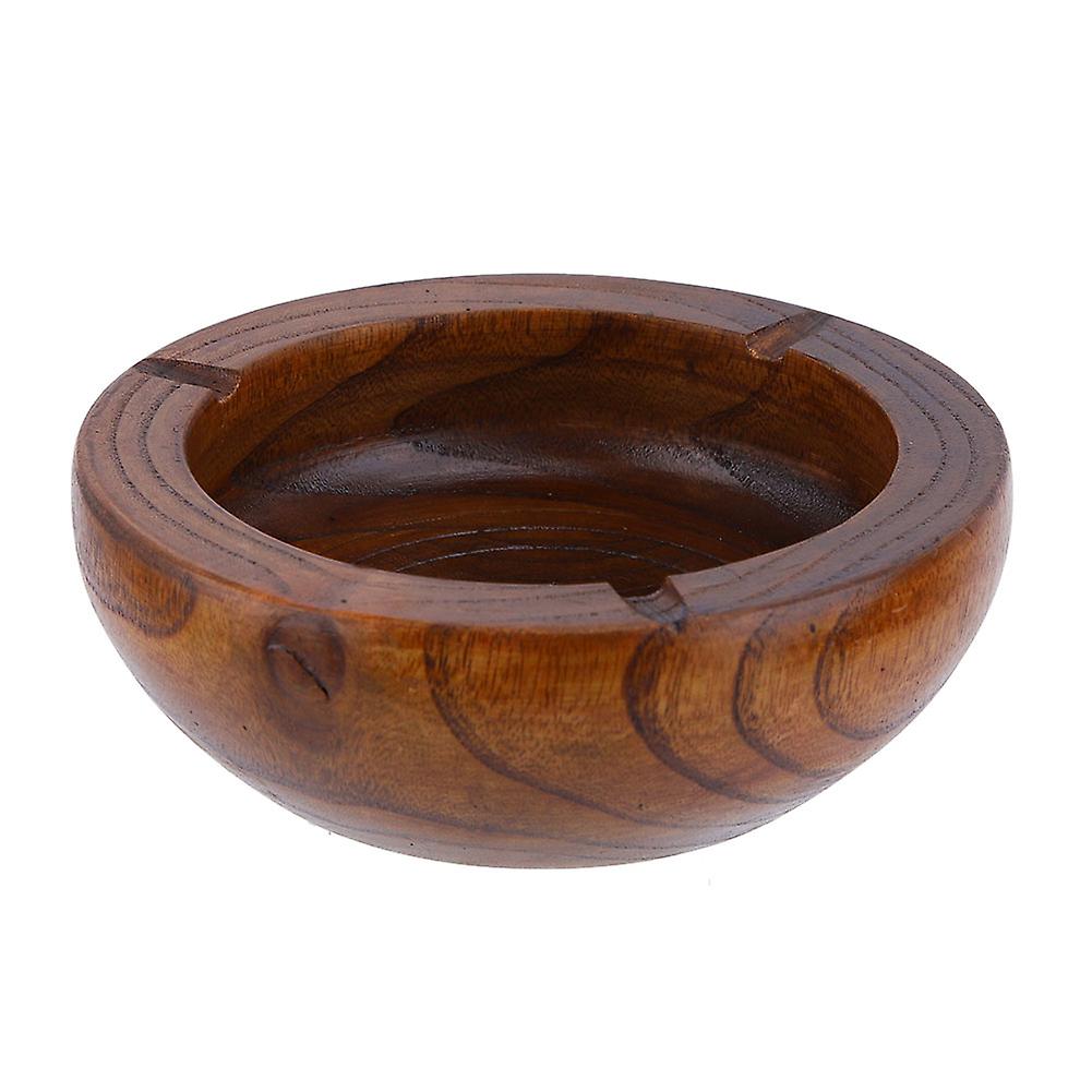 Cigarette Ashtray Round Shape Hand Brass Worked Cigar Ash Tray(10*4cm)