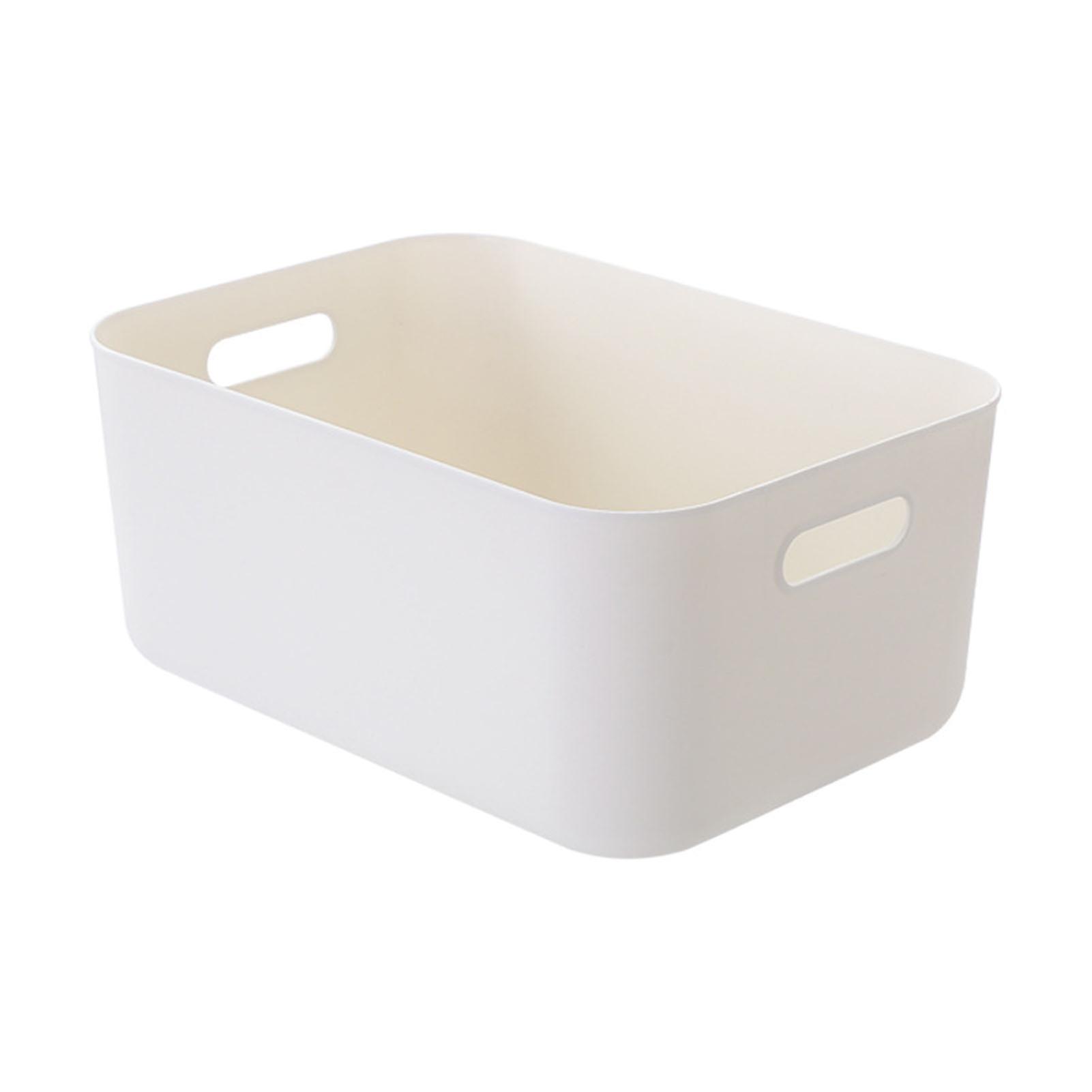 Desktop Storage Box Space Saving Sturdy Simple Design Versatile Storage Container Organizer for Office Dormitory Home