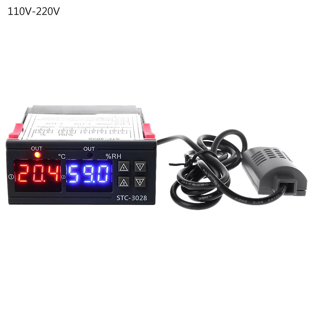 Digital Thermostat Humidity Control Thermometer Hygrometer Incubator Controller