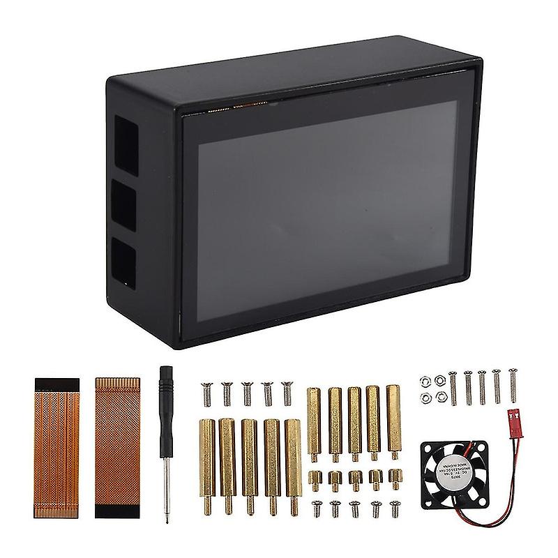 4.3Inch LCD Display with Case for 4B, 800X480 Capacitive Touchscreen MIPI Display