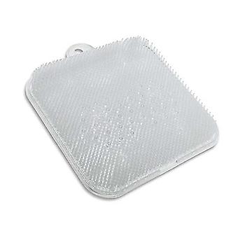 Fußschrubber für Dusche und Körperbürsten-Set. Bequem zu stehen Duschfuß Schrubber Kein Plastik Sm