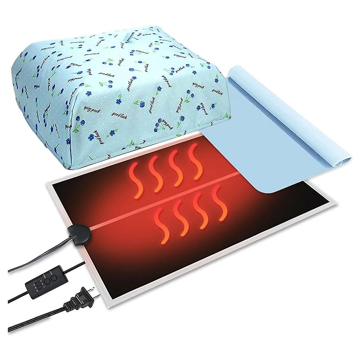 Resin Mold Heating Pad with Timer and Cover Epoxy Resin Dryer Mat Fast Resin Curing Machine for Sil