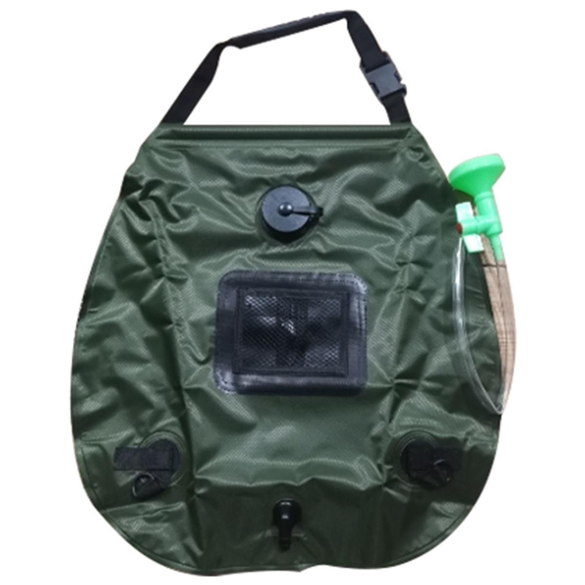 Solar Powered Portable Shower Pack,Solar Heated Camping Showers Pack with Shower ,Compact ,for Camping