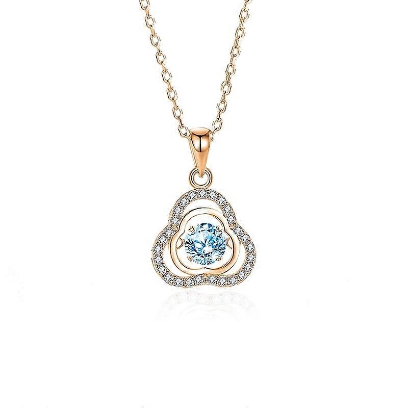 Necklace-Dancing Heart-Charming Silver-Trendy Choker