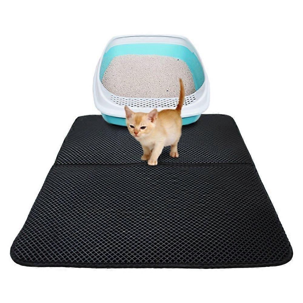 Cat litter pad EVA waterproof foldable double honeycomb design