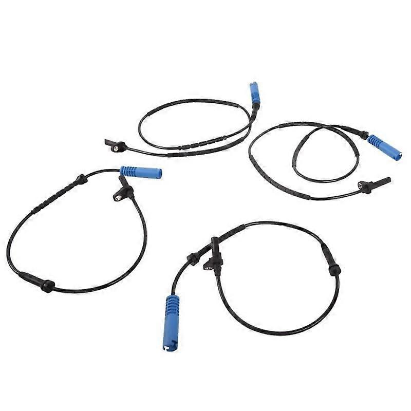 4PcsABS Wheel Speed Sensor ~ Front Left & Right (323i, 328xi, 330xi, 335xi) NO.6458