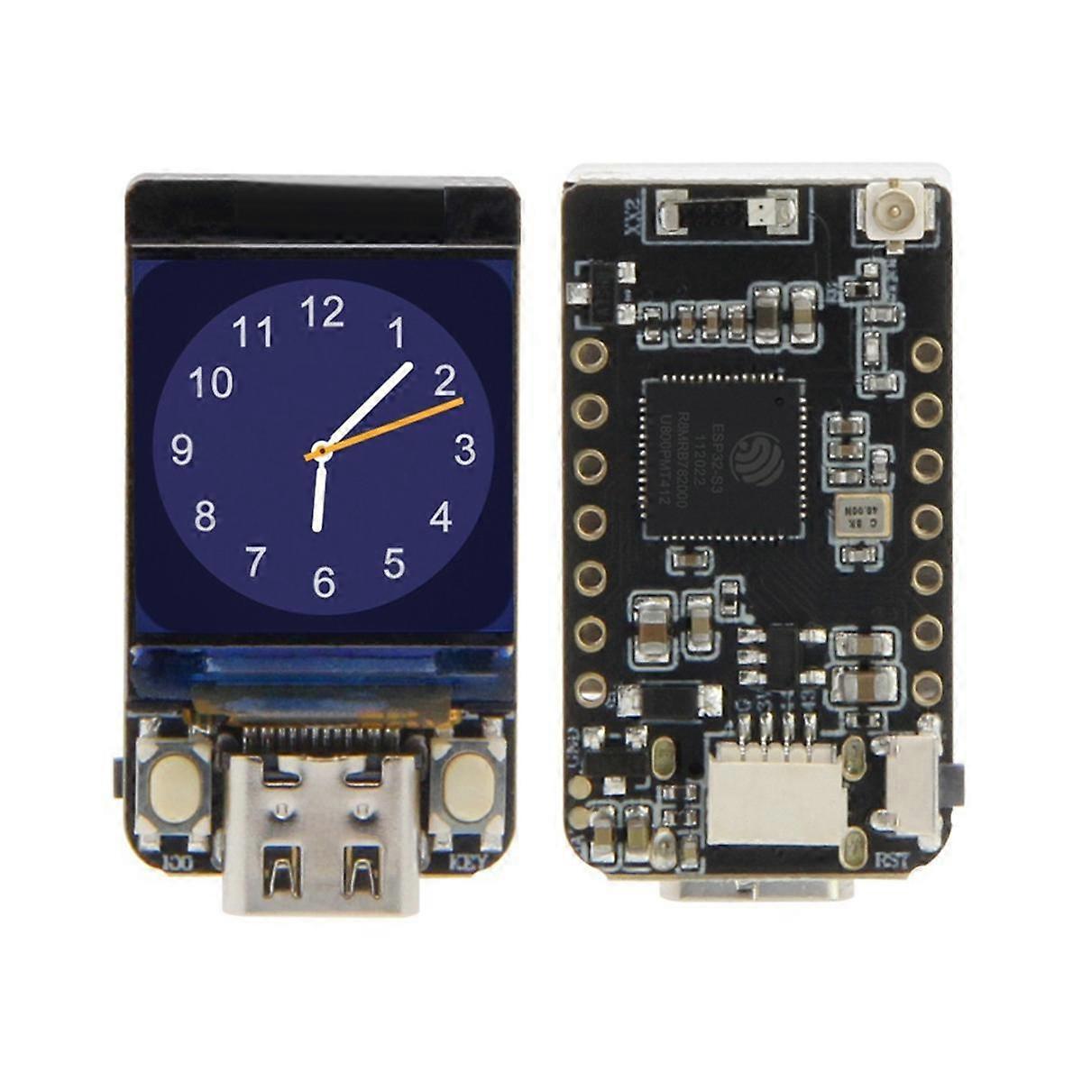 NerdMiner T-QT ESP32S3 GC9A01 Module LCD 0,85 pouce avec étui pour Nerd Miner Bitcoin Solo Lottery Miner BTC Miner S3FN4R2